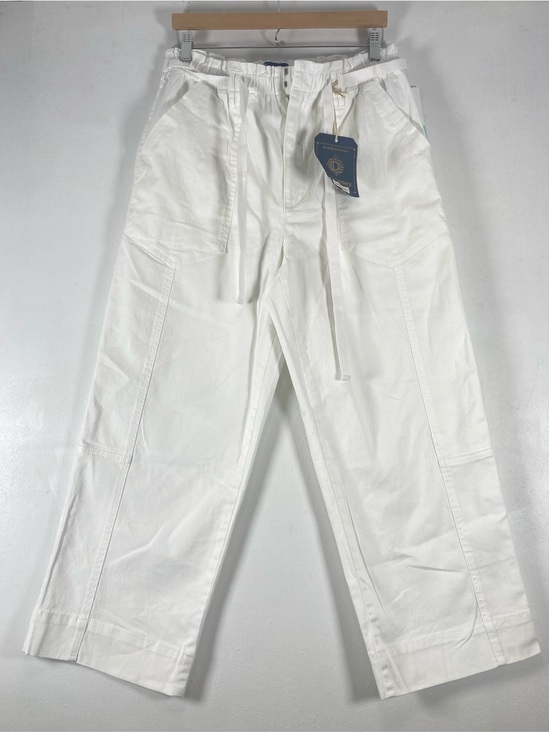Democracy Pants - Democracy Women's "Ab" Solution Skyrise Straight Pant White Size 12 Coastal